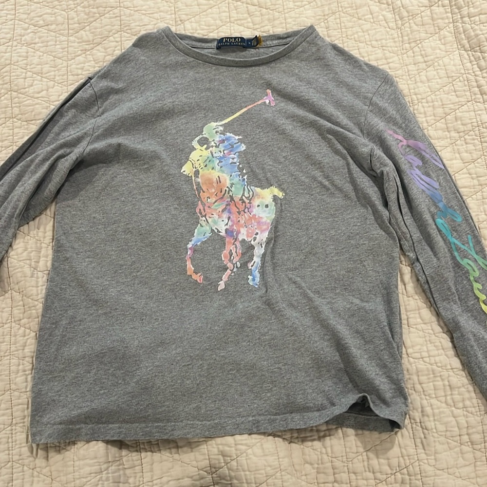 Polo Watercolor Long Sleeve M